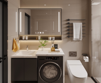 Modern Bathroom Cabinet-ID:852926029