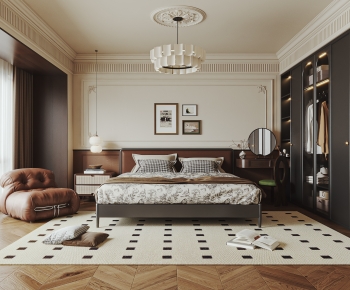 French Style Bedroom-ID:130240999