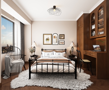 American Style Bedroom-ID:214425099