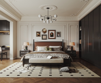 French Style Bedroom-ID:478457935