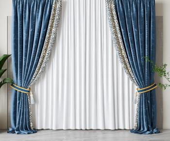 New Chinese Style The Curtain-ID:493587024