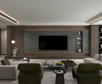 Modern A Living Room-ID:274419074