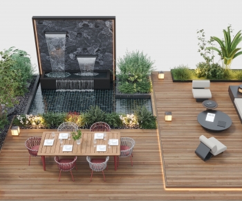 Modern Outdoor Tables And Chairs-ID:125519041