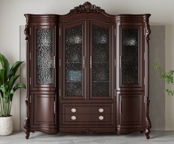 American Style Wine Cabinet-ID:699134116