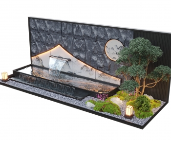 New Chinese Style Landscape Wall-ID:253707895