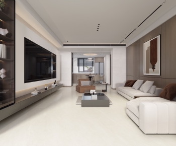 Modern A Living Room-ID:159822941