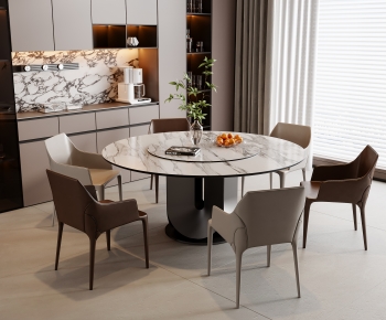 Modern Dining Table And Chairs-ID:987200736