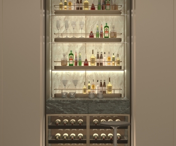 Modern Wine Cabinet-ID:168222905