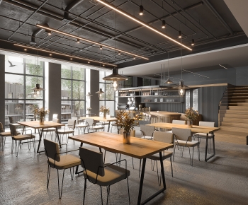 Industrial Style Cafe-ID:681509979