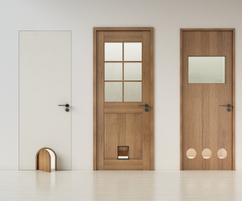 Modern Single Door-ID:232495076