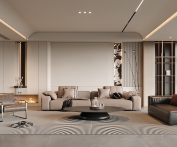 Modern A Living Room-ID:337934028