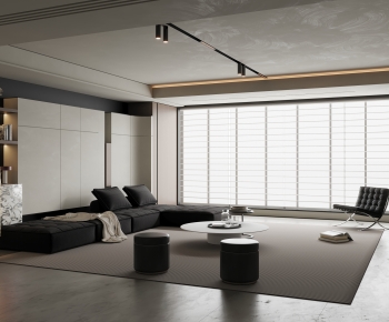 Modern A Living Room-ID:966602098