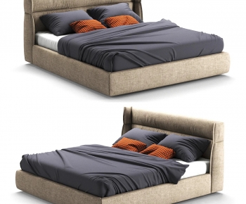 Modern Double Bed-ID:451219088