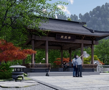 Chinese Style Pavilion-ID:689960007