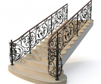 European Style Staircase-ID:780982973