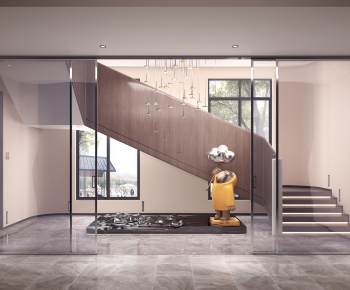 Modern Stairwell-ID:320975072