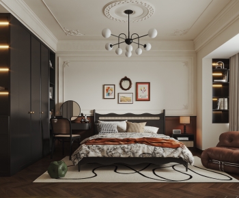 French Style Bedroom-ID:526021965