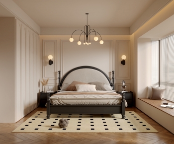 French Style Bedroom-ID:984117981