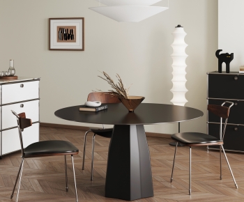 Modern Dining Table And Chairs-ID:608932978