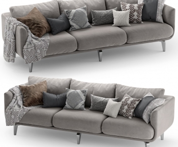 Modern Three-seat Sofa-ID:882299903