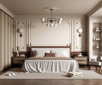 French Style Bedroom-ID:948093898