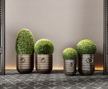 Modern Ground Green Plant Potted Plants-ID:270766974