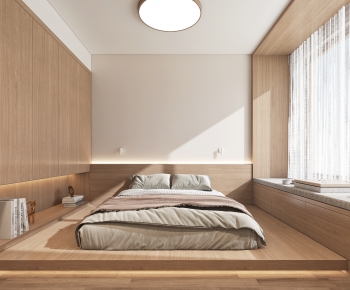 Japanese Style Bedroom-ID:301080943