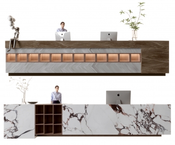 Modern Reception Desk-ID:288789996