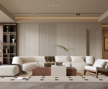 Modern A Living Room-ID:629013062