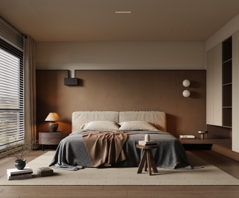 Wabi-sabi Style Bedroom-ID:115828994