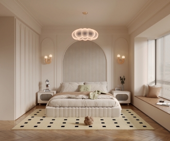 French Style Bedroom-ID:437891965