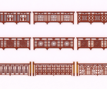 New Chinese Style Guardrail-ID:812931067