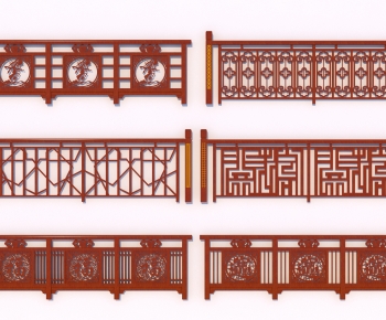 New Chinese Style Guardrail-ID:479305037