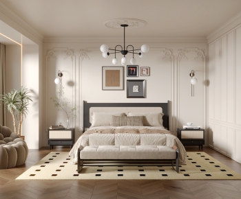 French Style Bedroom-ID:484371223