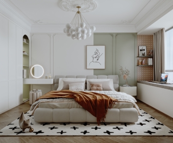 French Style Bedroom-ID:516911989