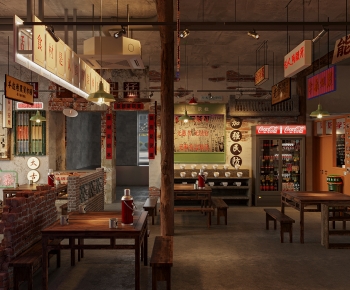 Industrial Style Hot Pot Restaurant-ID:213148121