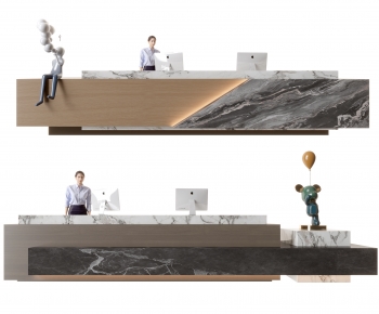 Modern Reception Desk-ID:639053119