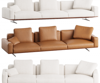 Modern Three-seat Sofa-ID:929317953