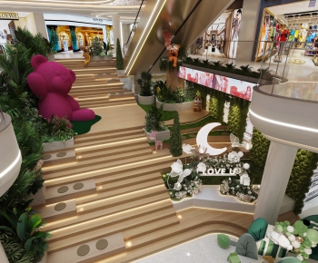 Modern Shopping Mall-ID:730489027