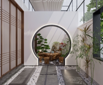 New Chinese Style Glass Sun Room-ID:555569892