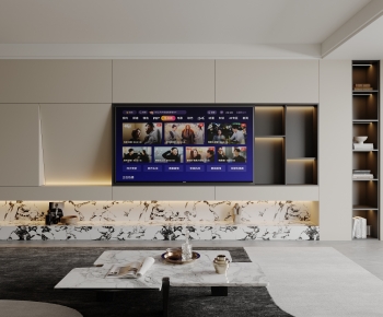 Modern TV Wall-ID:382199052