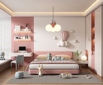 Modern Girl's Room Daughter's Room-ID:743576056