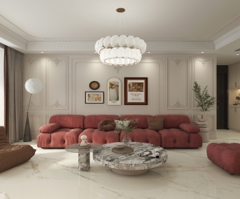 French Style A Living Room-ID:540819889