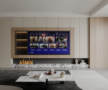 Modern TV Wall-ID:432447914