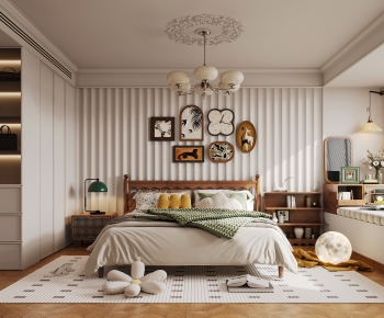 French Style Bedroom-ID:999054912