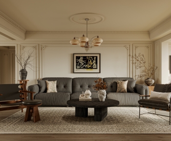 French Style A Living Room-ID:335453031