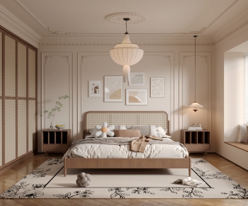 French Style Bedroom-ID:649513012