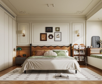 French Style Bedroom-ID:740780839