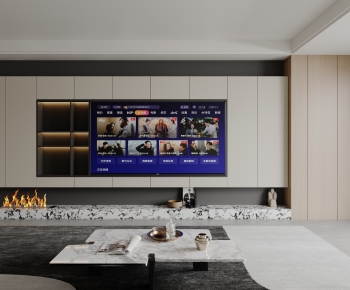 Modern TV Wall-ID:624403002