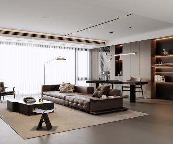 Modern A Living Room-ID:352740342